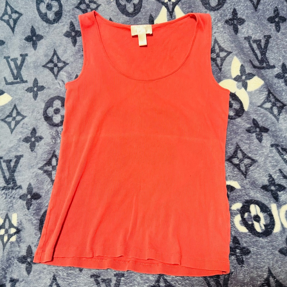 👑 MEDIUM LOFT Vibrant Red Tank Top by - Picture 4 of 10